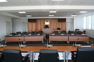 庁舎3階 議場の様子の画像
